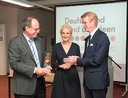 Prof. Dr. P. Wycisk, C. Pagel, M. Raubuch (from left to right)